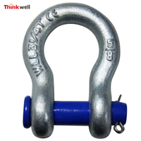 Thinkwell US Type G213 Manille d'ancrage à goupille ronde