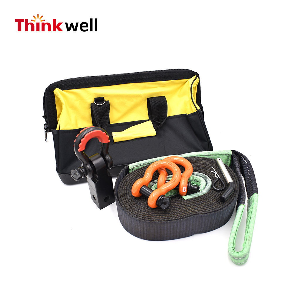 Kit d'équipement de récupération d'outils d'urgence 4X4