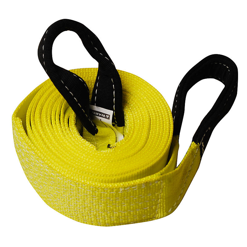Sangle de remorquage en polyester robuste de 10,2 cm * 9,1 m 45 000 lb.
